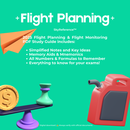 Flight Planning & Flight Monitoring Study Guide & Notes
