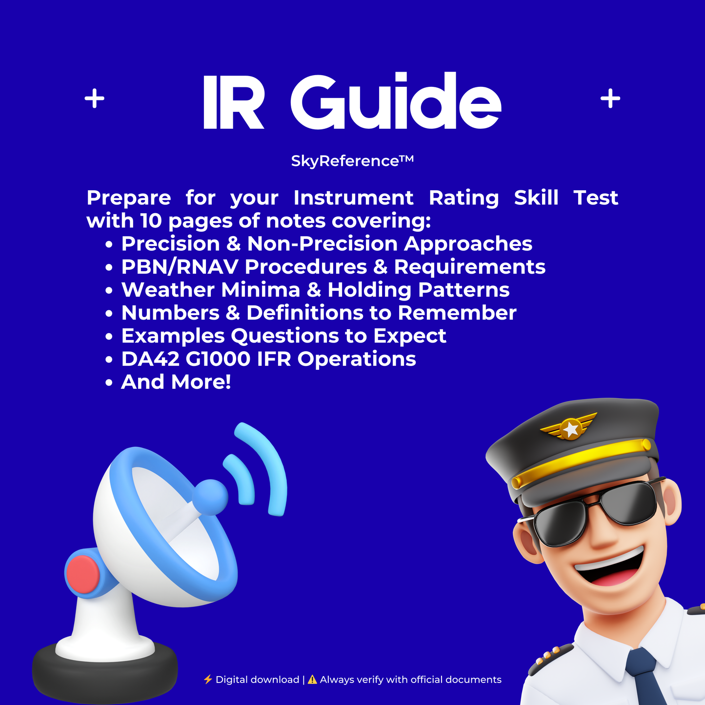 Instrument Rating Skill Test Study Guide & Notes