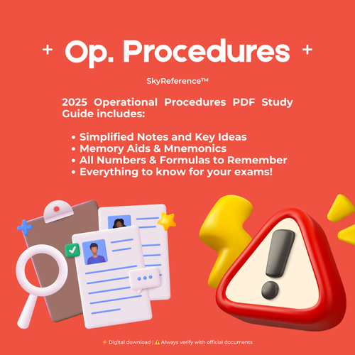 Operational Procedures Study Guide & Notes
